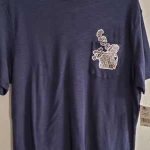 Stylized Graphite James Dean Navy Tee